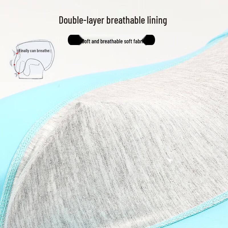 LANGSHA Мужские дышащие трусы-боксеры Ice Silk