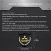 Metal Shield Badge Car Sticker Rear Side Body Emblem for Mitsubishi Outlander Lancer 9 10 ASX Eclipse Pajero L200 Accessories