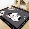 Easy To Clean Pet Urine Proof Carpet Cartoon Pattern Dog Anti Slip Mat Dog and Cat
