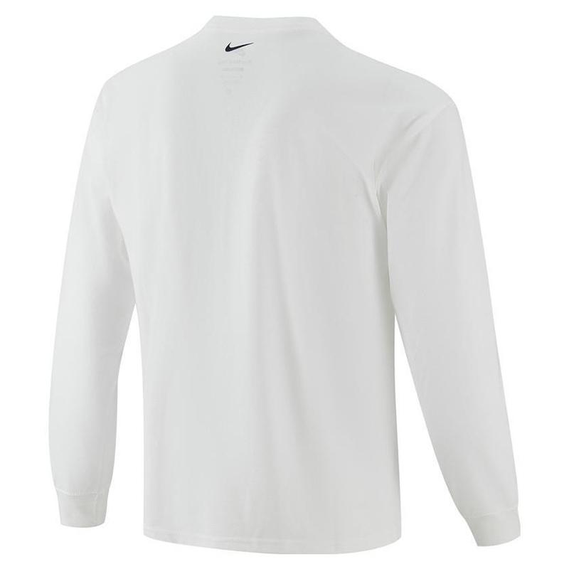 Nike Мультяшный логотип Графическая футболка с длинным рукавом Детские топы II0470100