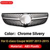 Front Inlet Mask Grille Grill Grid Mesh Tuning Accessories For Mercedes Benz E Coupe W207 C207 A207 2009-2015 GT Diamond Style
