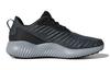 adidas Alphabounce Rc J Дышащие Низкие Детские Беговые Кроссовки Черно-Серые Подростковые CQ1482