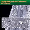 Прозрачная Водонепроницаемая Ткань Утолщенная Клеенка Садовая Дождезащитная Пластиковая Ткань Растения Защита от Холода Теплоизоляция Тент