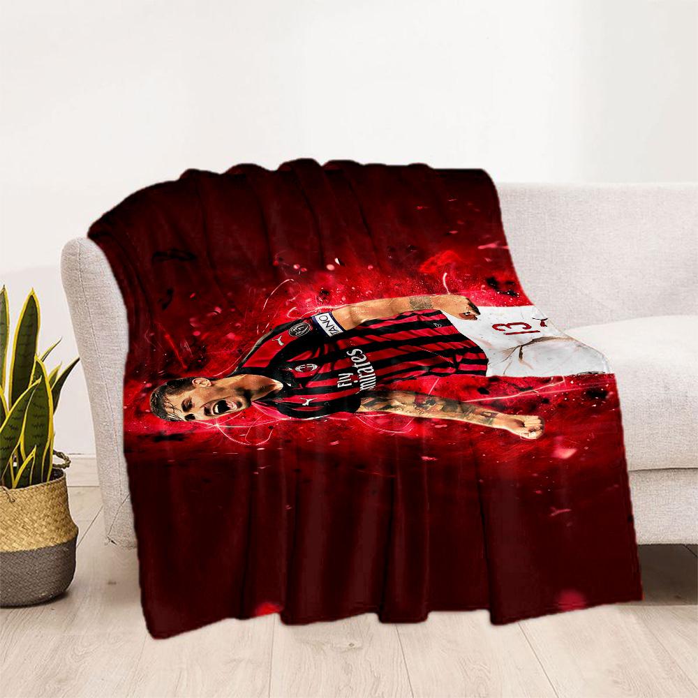 Ac Milan Celebration Moment Blanket Soft & Cozy Suitable for Couch Sofa Picnics Four Seasons Multipurpose Modern Style Birthday Christmas Gift Blanket