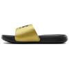 Женские шлепанцы Ansa Fixed Slides 'Black Metallic Gold' 3023772-006