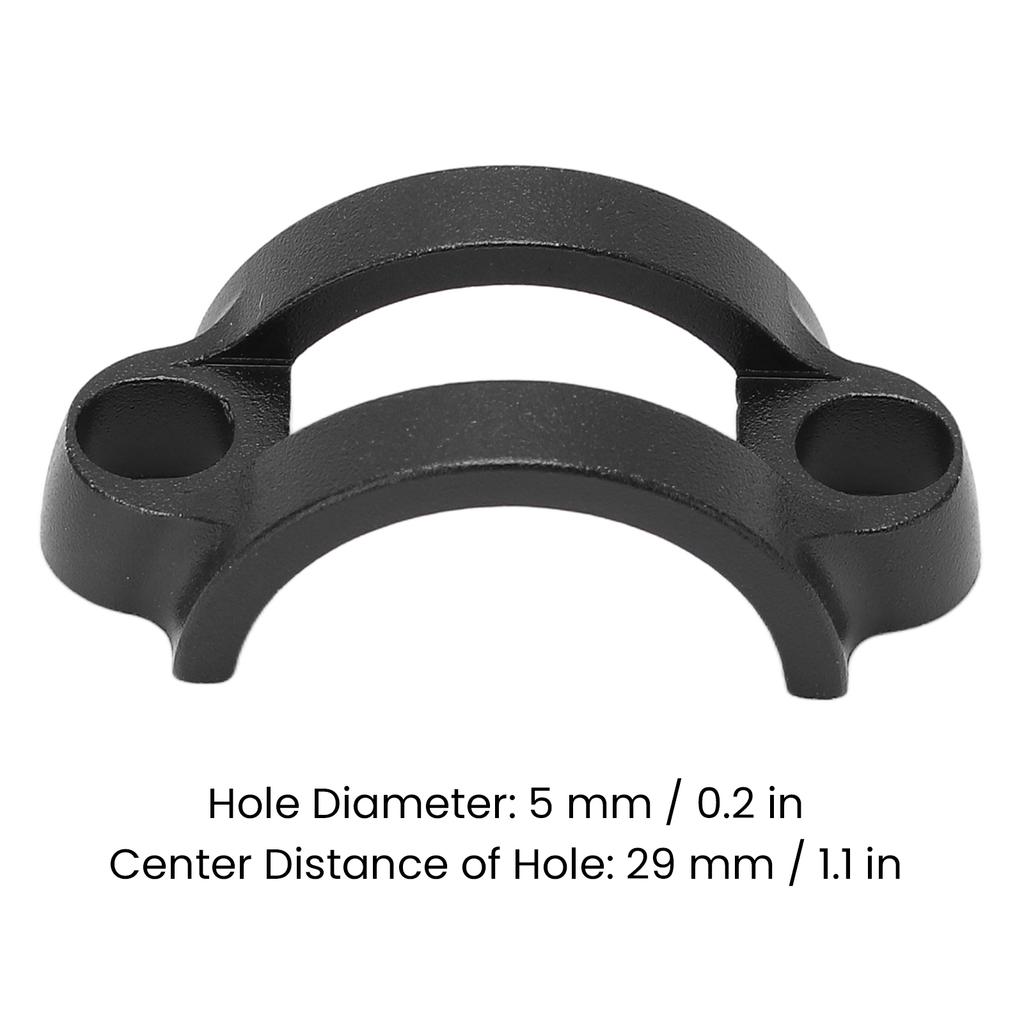 Brake Clamp U Shape Brake Lever Clamp for SRAM with 2 Holes Fixed Ring for Magura U Shape Bike Brake Clamp