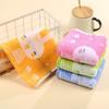 Soft Cotton Baby Bath Towel Cartoon Animal Face Towel Newborn Infant Kids Absorbent Washcloth Children Shower Wipe Towel 50x25cm