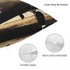 Vintage Aviation Poster Airplane Square Pillowcase Polyester Linen Velvet Pattern Zip Decorative Throw Pillow Home Cushion Cover
