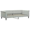 VidaXL Daybed Light Grey 90x200 Cm Velvet 354244