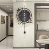 Modern Simple Wall Clock Living Room Home Light Luxury Decorative Clock Creative Fashion Clock High-end Wall-mounted Quartz Clock