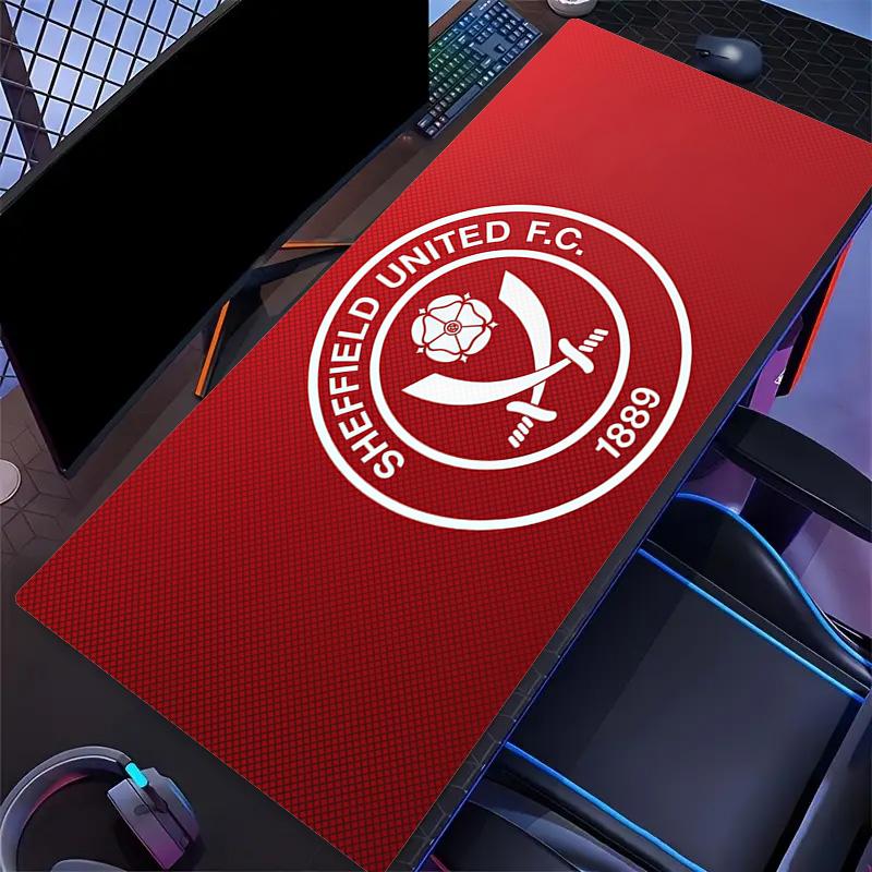 Sheffield United F.C Print Cushion Non-slip Laptop Tablet Big Mousepad XXL Mat Mini PC Playmat With Lock edge