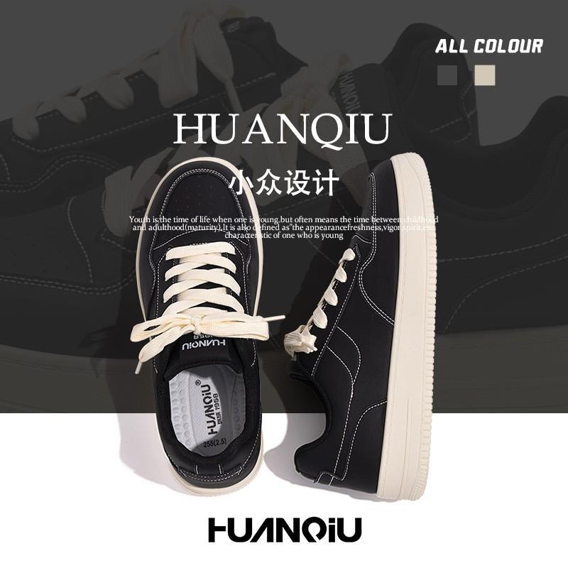 Kids Shoes Mens Retro Black Canvas Sneakers Low Top Casual Shoes With Thick Sole Comfortable Daily Wear