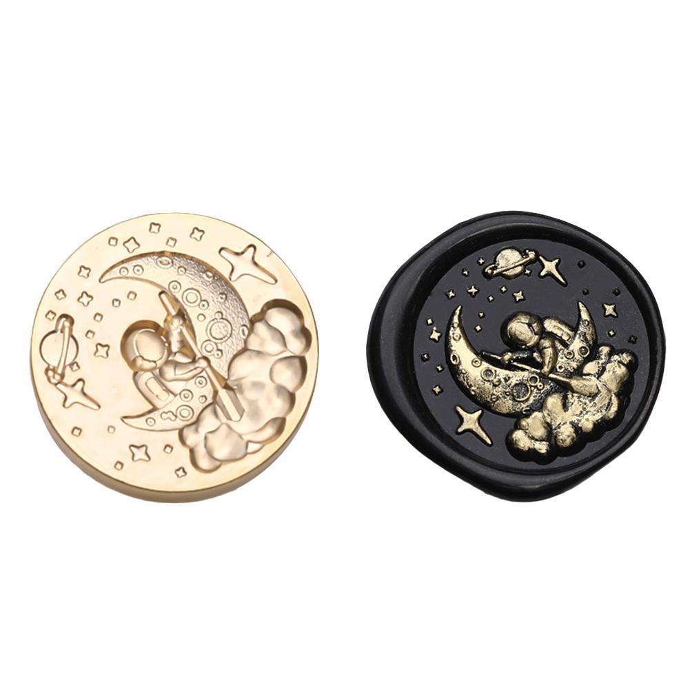 Серия AU Astronaut, медная головка, классическая винтажная эмалированная медная головка для свадьбы C