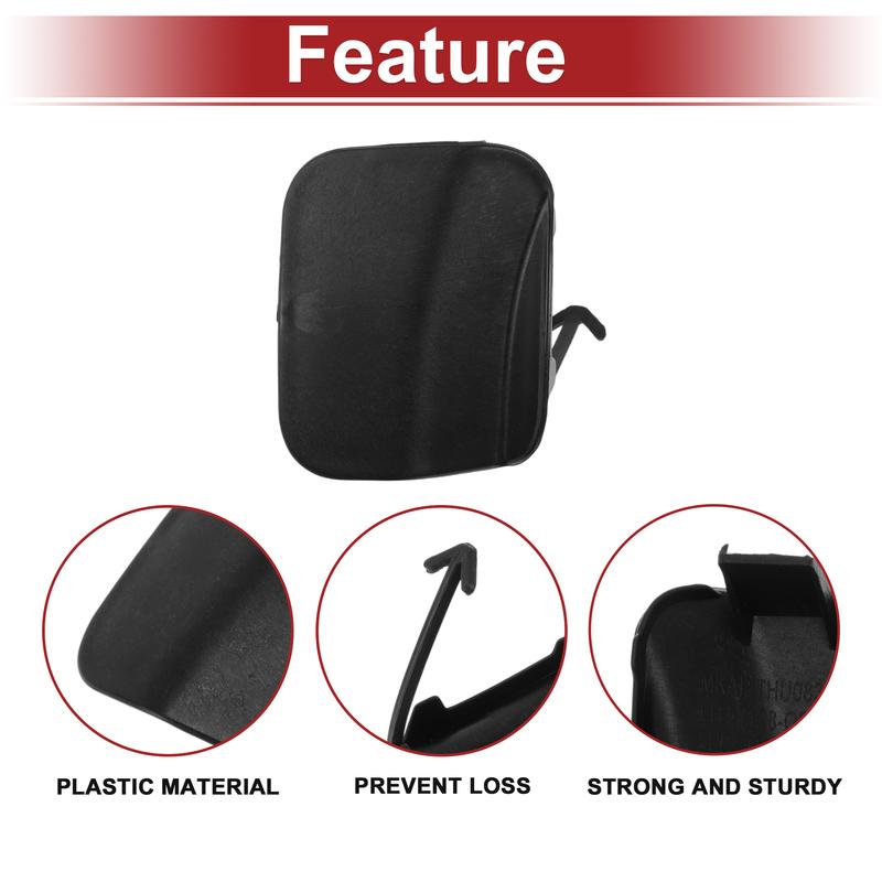 UXCELL Left Front Car Tow Hook Cover Cap for Toyota Highlander 2014-2016 No.521280E110