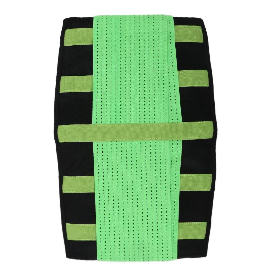 Back Brace Comfortable SkinFriendly Breathable Waist Protection Equipment for Pain Relief(Fluorescent Green )
