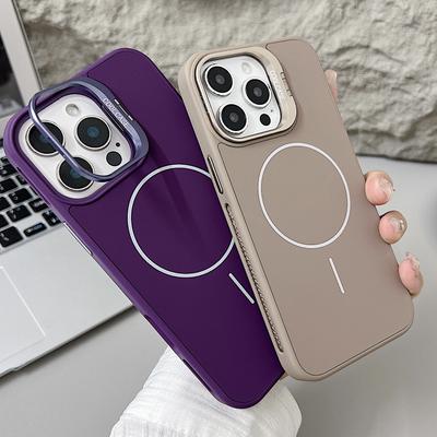 Кронштейн для объектива Чехол для мобильного телефона Подходит для IPhone16plus Защитный чехол Apple 15promax Чехол с сильной магнитной адсорбцией