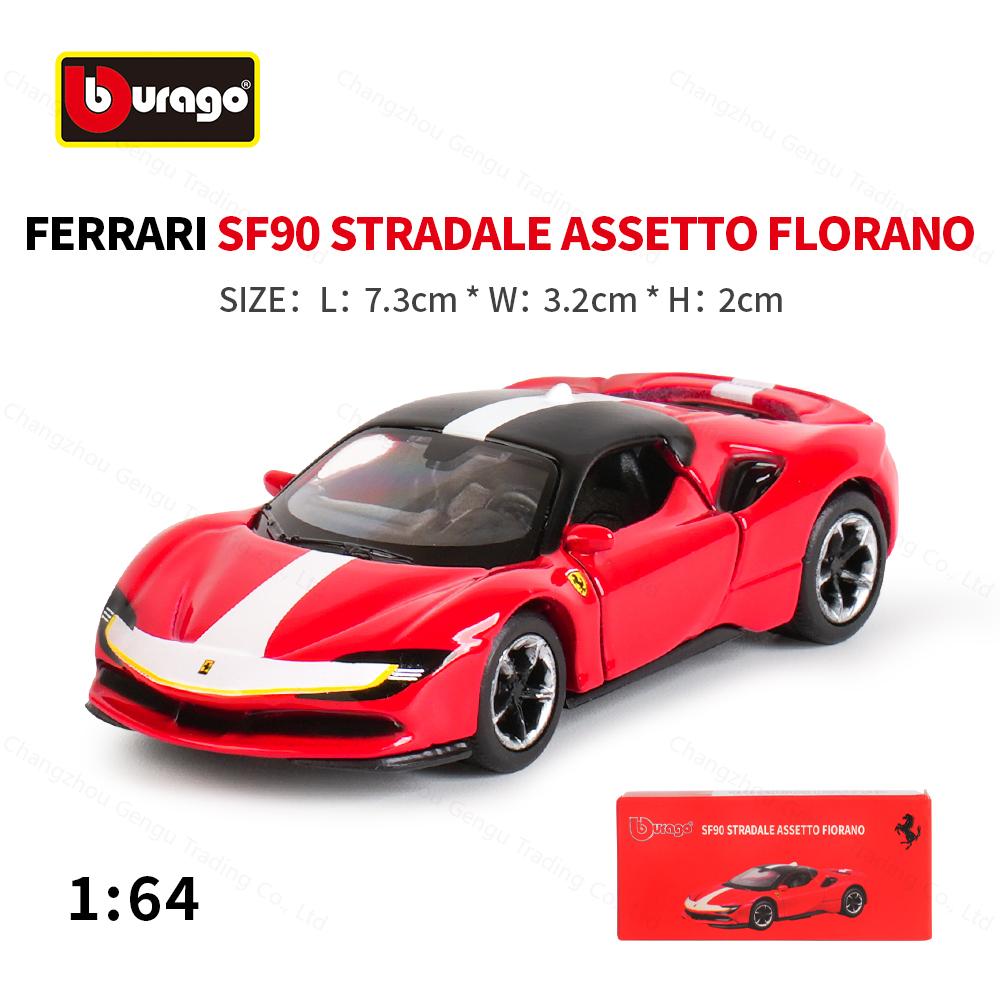 Ббураго 1:64 Ferrari 812 Daytona SP3 SF90 SP1 F40 488GTB 599GTO ENZO Статические литые модели Автомобили Коллекционные Хобби Модели Автомобилей Игрушки