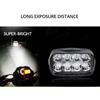 Motorcycle Car Super Bright 8 LED Light Headlight Spotlights 12V Work Light Headlamp Waterproof Off-road Light Fog Vehicles X0A5
