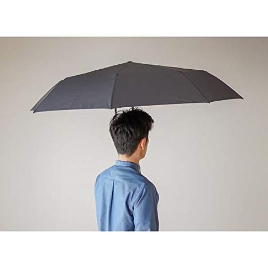 Зонт Komiya Shoten Ultralight Carbon, складной, легко открывается и закрывается, большой, 65 см, 688282-04 (военно-морской флот)