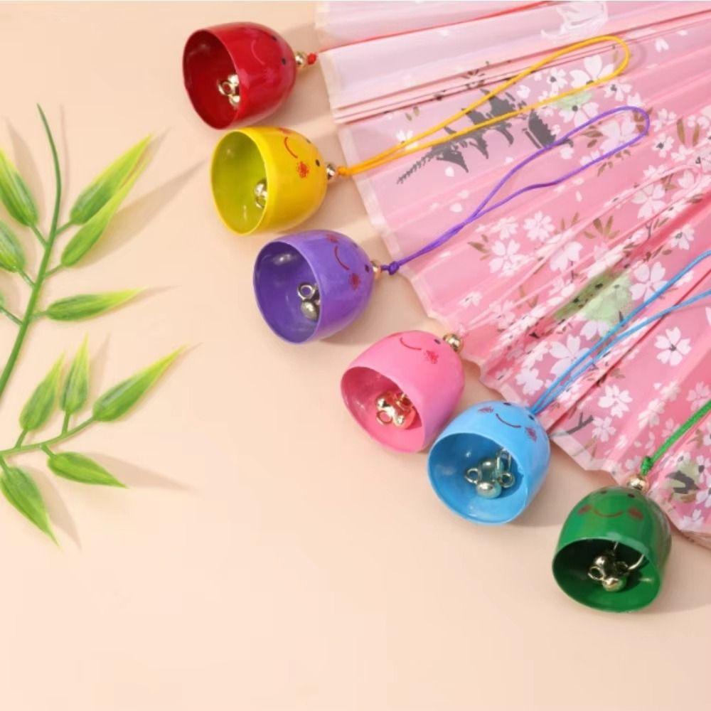 6Pcs Crisp Ringing Tones Wind Chimes Zinc Zinc Alloy Decorative Bells Bell Hanging Ornaments Home Garden