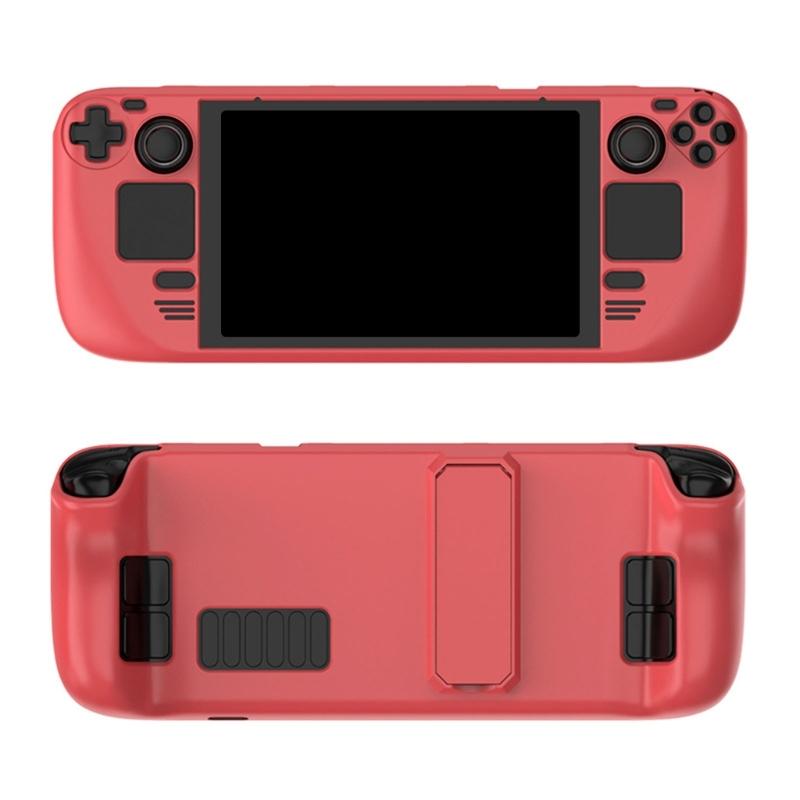 PC Cover Protective Case Game Console Shell with Foldable Bracket Scratchproof Housing Gaming Accessories