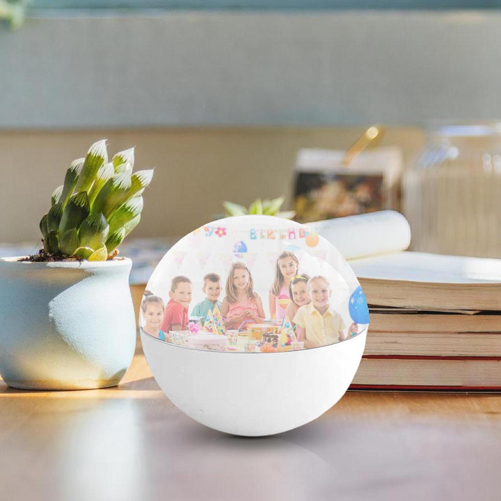 Сфера Памяти 2,7 дюйма Хрустальный Шар Видеоплеер Загружаемые Видео Сфера для Взрослых Юбилеи Празднование День Рождения Свадьба