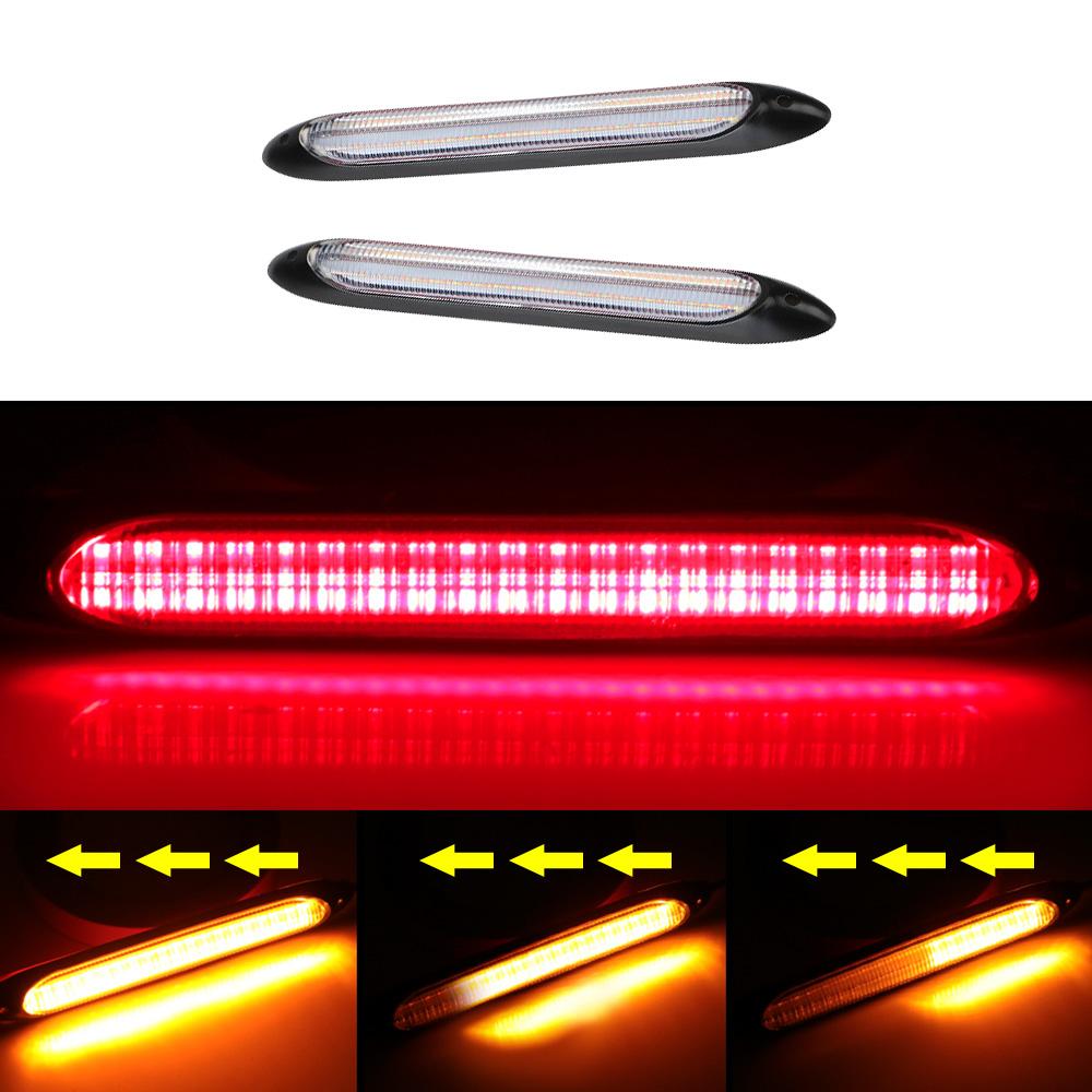 2 шт./компл. Автомобильная фара с последовательной полосой, Автомобильный стример с потоком, Дневной свет, Автомобильный ДХО, Дневной ходовой свет, Светодиодный указатель поворота