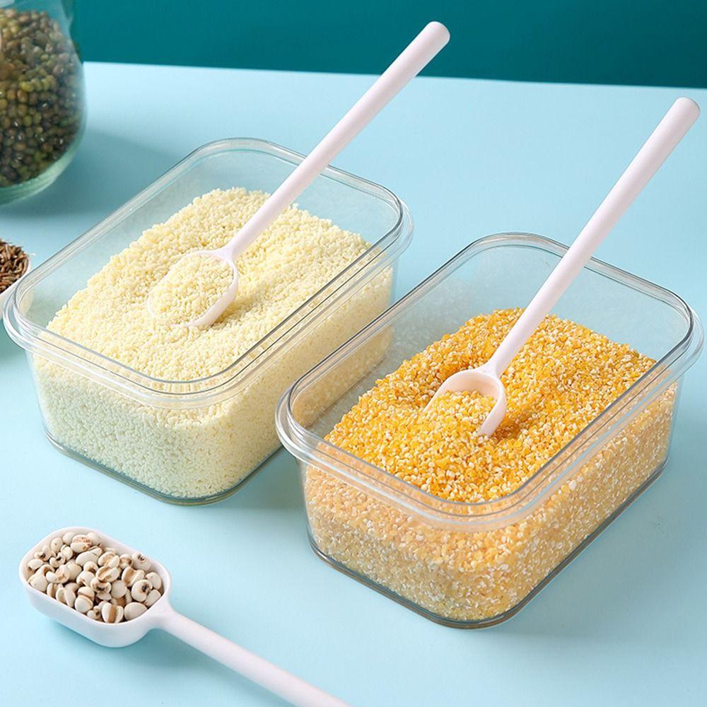 2 шт. Прозрачная ложка для порошка, ложка для соли, ложка для мытья, ложка для кормления питомцев, прочная мерная ложка