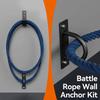 Многоцелевой комплект для настенного крепления Battle Rope с якорем и крючком для хранения для организации домашнего спортзала и экономии места