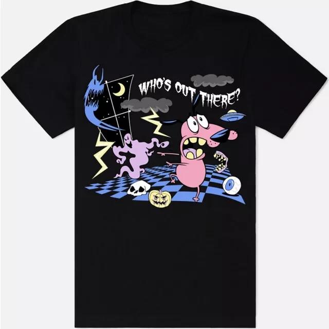 Whos Out There Courage the Cowardly Dog Unisex T-Shirt All Size S To 5XL LI1496