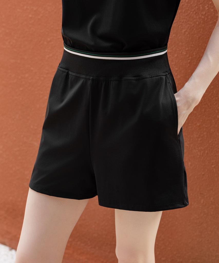 OBER GOLF Comfort Banding Shorts (Black)