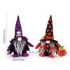 Halloween Venue Set Props Broom Witch Hat Doll X-Y14 B Purple Forester Ornament