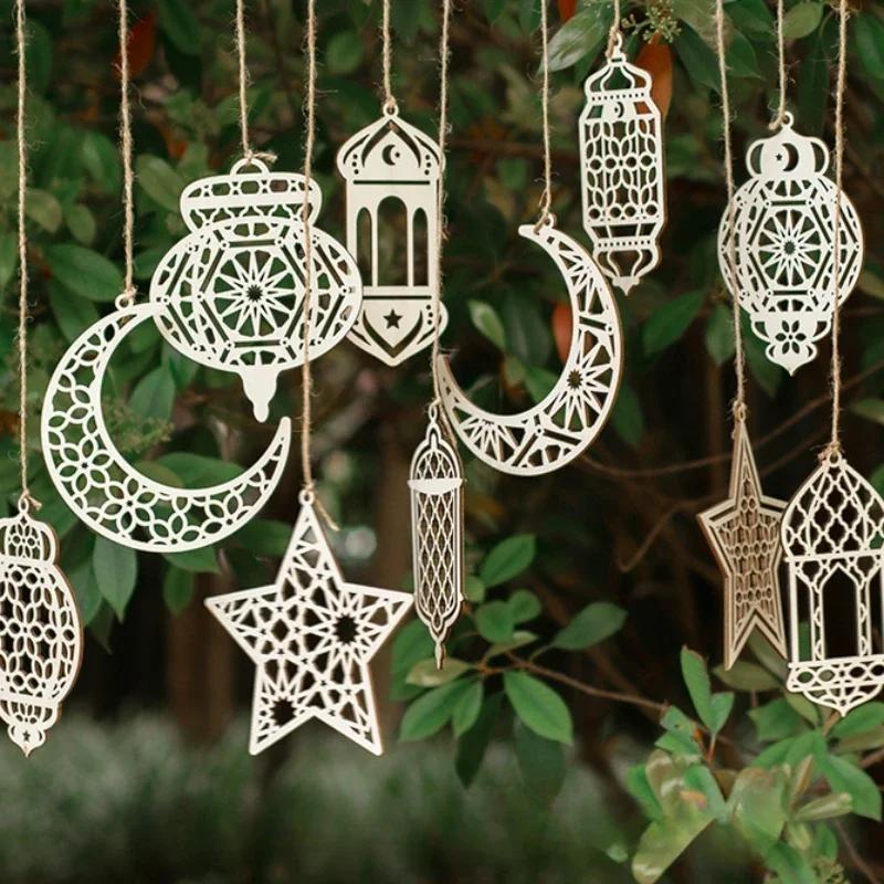 1 шт. ретро этнический стиль полые резные деревянные подвесные украшения креативное окно крыльцо сад тень художественное украшение