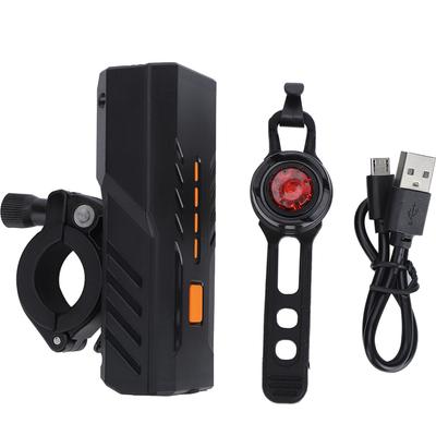 Портативный USB перезаряжаемый велосипедный передний фонарь велосипедный задний фонарь велосипедный фонарь безопасности фонарик
