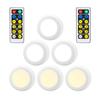 Remote Control Dimming Night Light Timing Tap Control Closet Lamp With Adhesive Tape For Home