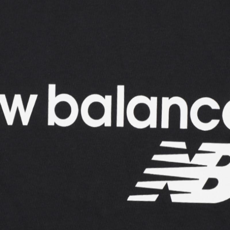 New Balance Подлинная классическая футболка с логотипом Core