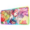 Nakano nino Коврик для мыши RGB Игровой коврик для мыши Большой светодиодный коврик Коврик для рабочего стола ПК Светящийся коврик для мыши Большие коврики для клавиатуры Настольный ковер с подсветкой