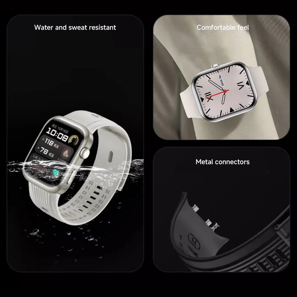 Для Huawei Watch D2 Силиконовый ремешок Мягкий спортивный ремешок Сменный браслет Дышащий ремешок для часов Для Huawei Watch D2 Наручный ремешок