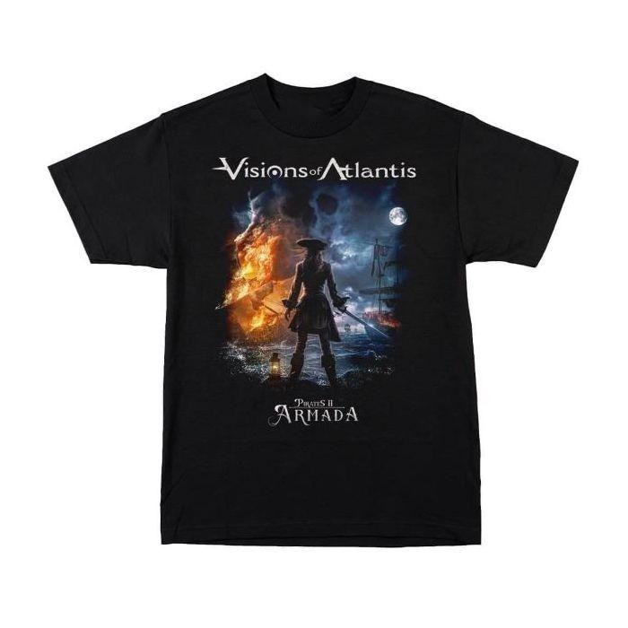 VISIONS OF ATLANTIS - Пираты II-Армада Футболка Подарок для фаната CS005 Унисекс Футболка