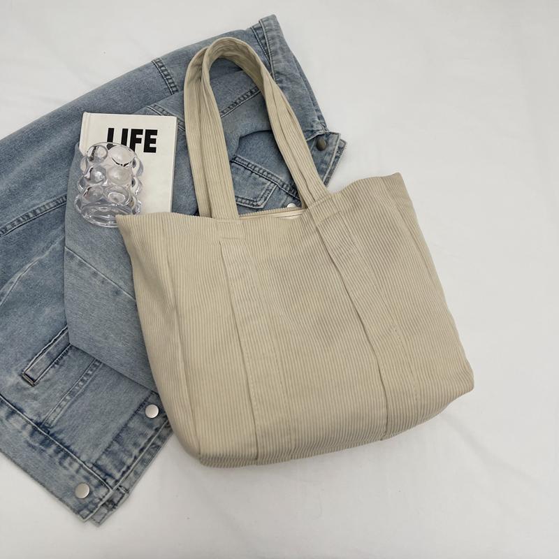 Вельветовая сумка Женская сумка через плечо Большая сумка