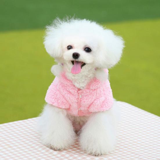 Куртка для домашних животных с капюшоном, термомультфильм, декор для мороженого, куртка для собак, одежда