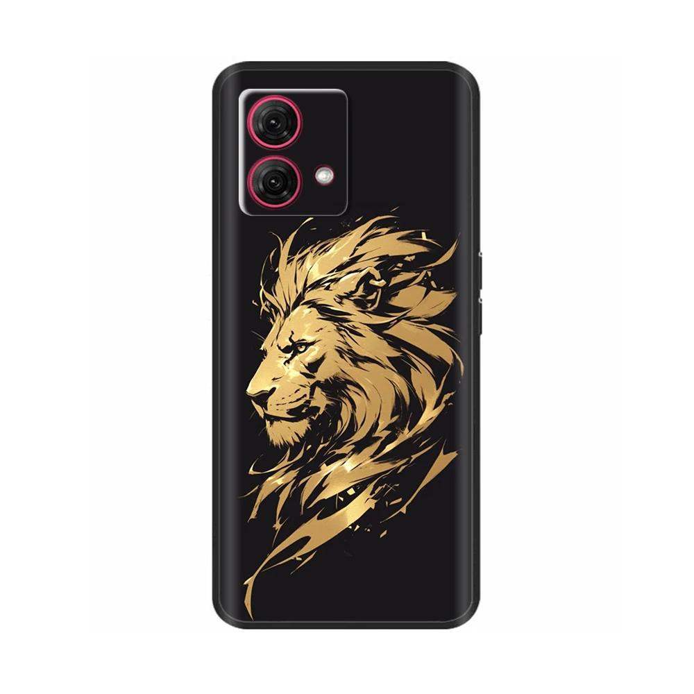 Shockproof Cover For Motorola G84 5G Case Animals Painted Soft Silicone Bumper Phone Back Cover For Moto G84 5G Protective Cases