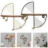 Rustic Wall Mounted Wall Mounted Shelf Contemporary Touch