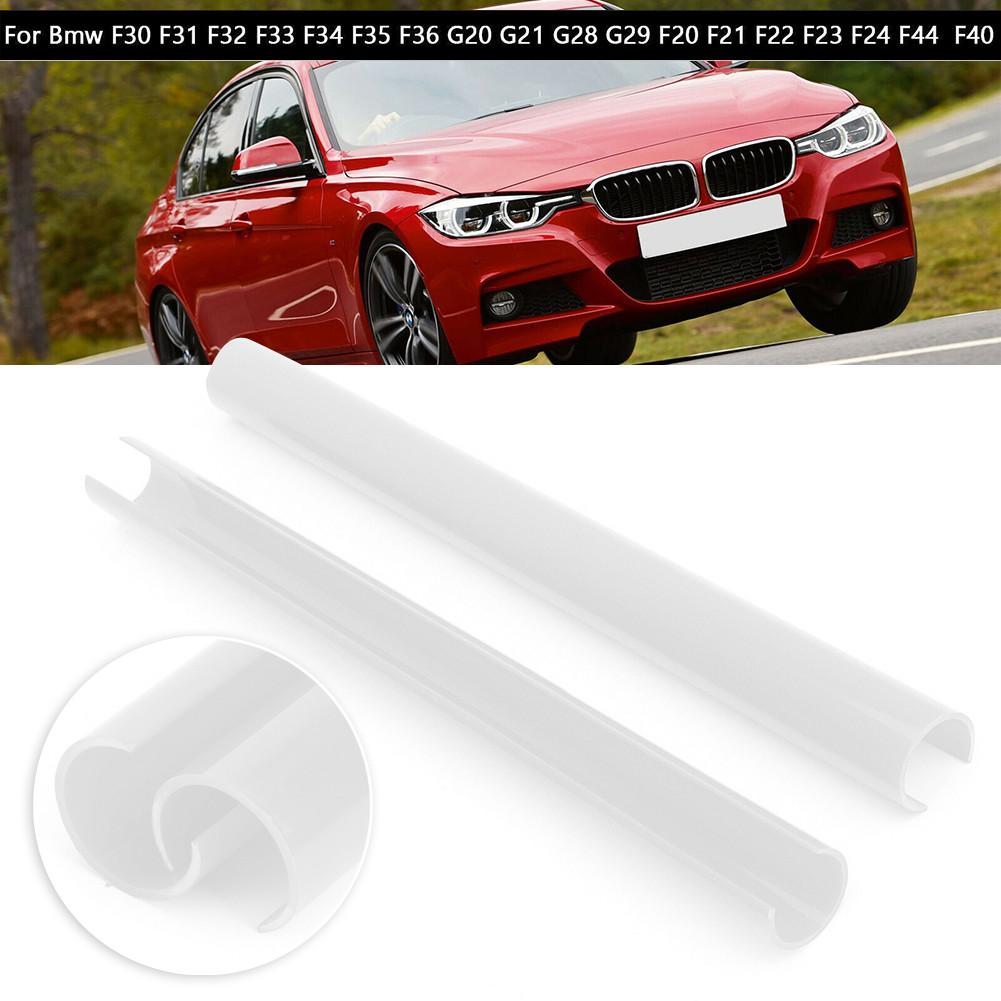 2 Pcs Grille Trim Strips Wrap ABS For BMW F30 F31 F32 F33 F34 F35