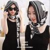 Variety of hats, silk scarves, scarves, sunshade triangular headscarves, women's bag heads, multi-functional fashion, small long streamer scarves.