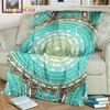 3D Bohemia  Meditation Mandala Nature Spirit Yoga Blanket,Soft Throw Blanket for Home Bedroom Bed Sofa Picnic Cover Blanket Kids