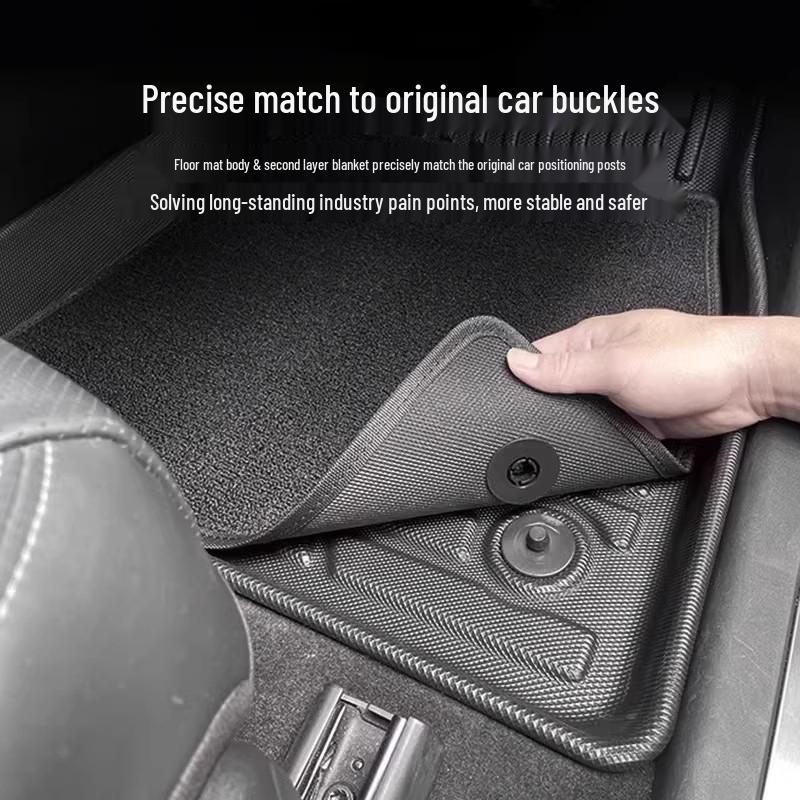 Водонепроницаемые, Экологичные, Износостойкие Коврики на Пол из ТПЭ для Honda Civic Hatchback 2023-2025 (Правый руль)