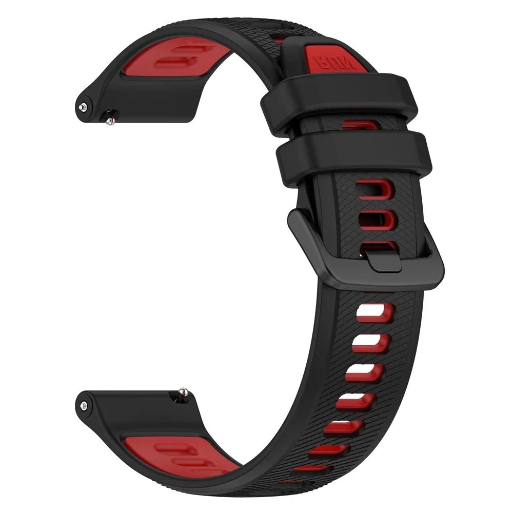 22-мм силиконовый ремешок для Xiaomi Watch S4 Sport S1 S2 S3 цвет 2 Браслет Mi Watch для AMAZFIT BALANCE 2/BIP 6 Сменные ремешки для запястья