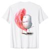 Romantic Japanese Tuna Sushi Hug And Kiss On Valentine Day T-Shirt Men Cotton Tops Unisex T Shirt Women Tshirt Oversized Tees