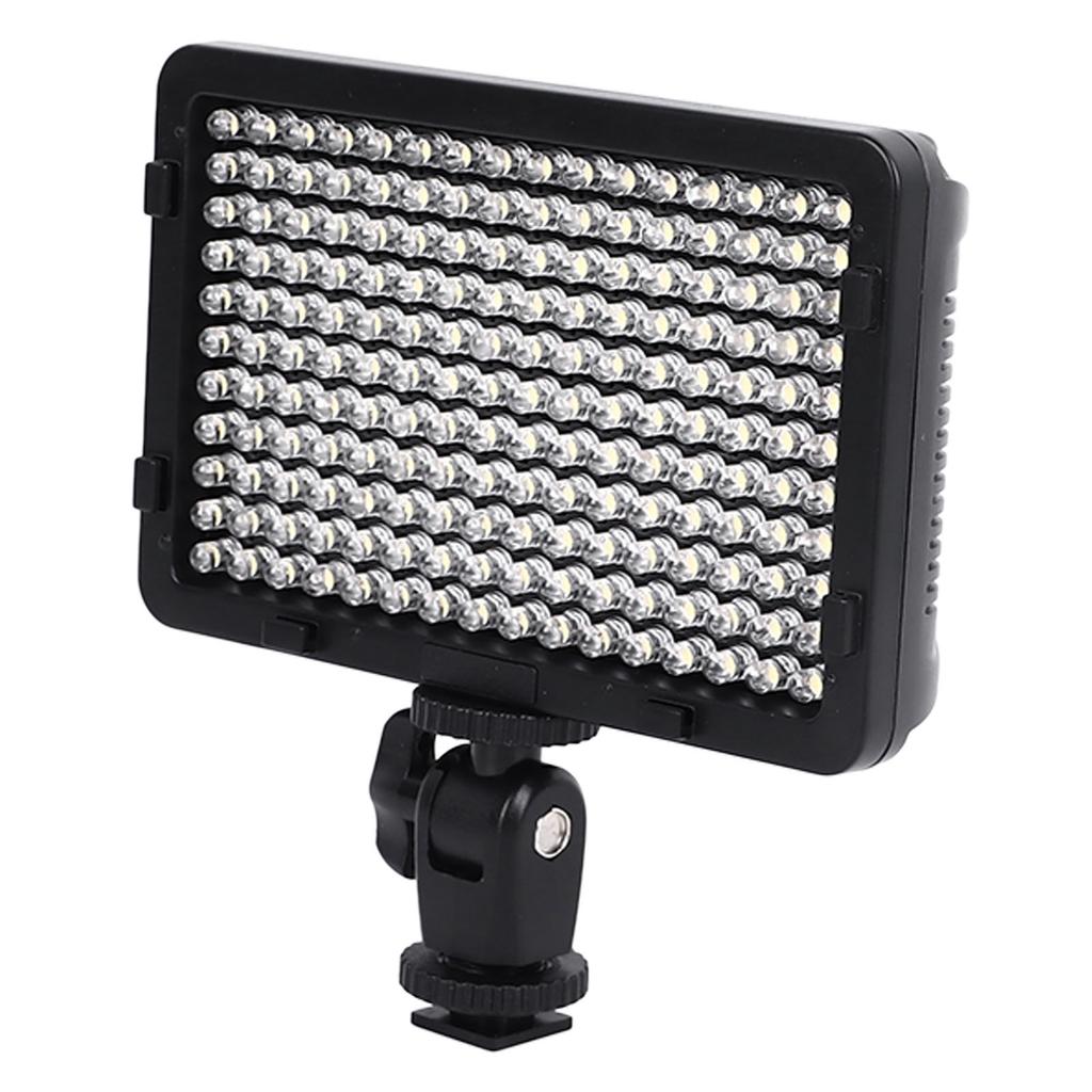 Светодиодная видеолампа на камеру, мини-аккумуляторная, 176 светодиодов, заполняющая лампа для фотосъемки, с регулировкой яркости для цифровых зеркальных камер